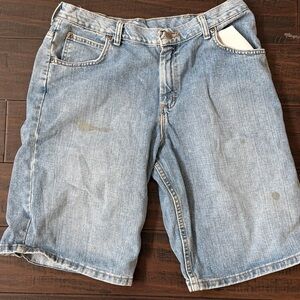 Lee Light Blue Jean Shorts